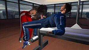 Diraba Kasar di Bangku Miring