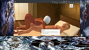 i love how mikeg charmed that storm with deep interracial 3d animation thrills