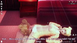 Hey, wanna sneak into the room with this girl?