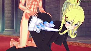 Lalatina Dustiness Darkness in POV Sex Action with Kono Subarashii Fantasy