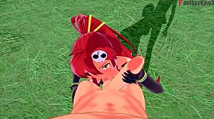 yoko littner fucks in tengen toppa gurren lagann pov