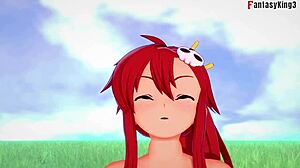 yoko littner fucks in tengen toppa gurren lagann pov