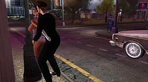 Couldn't Wait After Party to Rip Off Thong in Animation