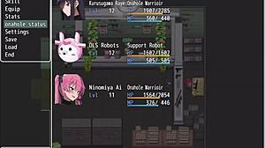 base chief interacts with protagonist and friend in living fleshlight strike squad part 3